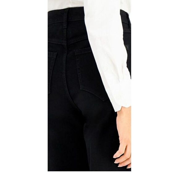 INC Rhinestone Jeans Women's 27 SMALL Black High-Rise Straight Pockets NWOT - Picture 15 of 16